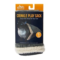 Pawsitively Fun! Cats Crinkle Play Sack Toy