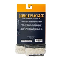 Pawsitively Fun! Cats Crinkle Play Sack Toy
