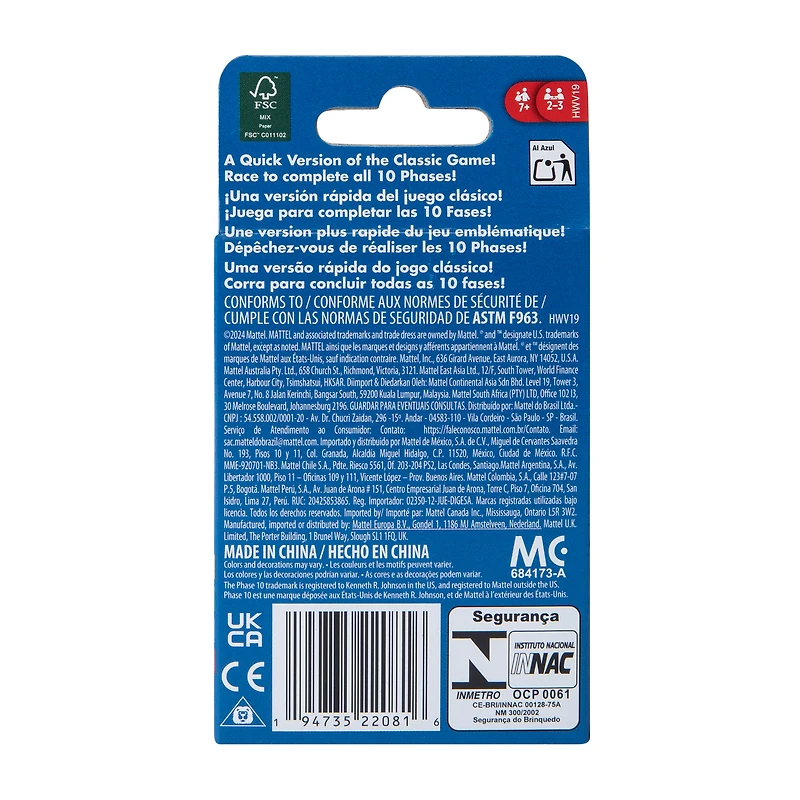 Phase 10 Express™ Card Game