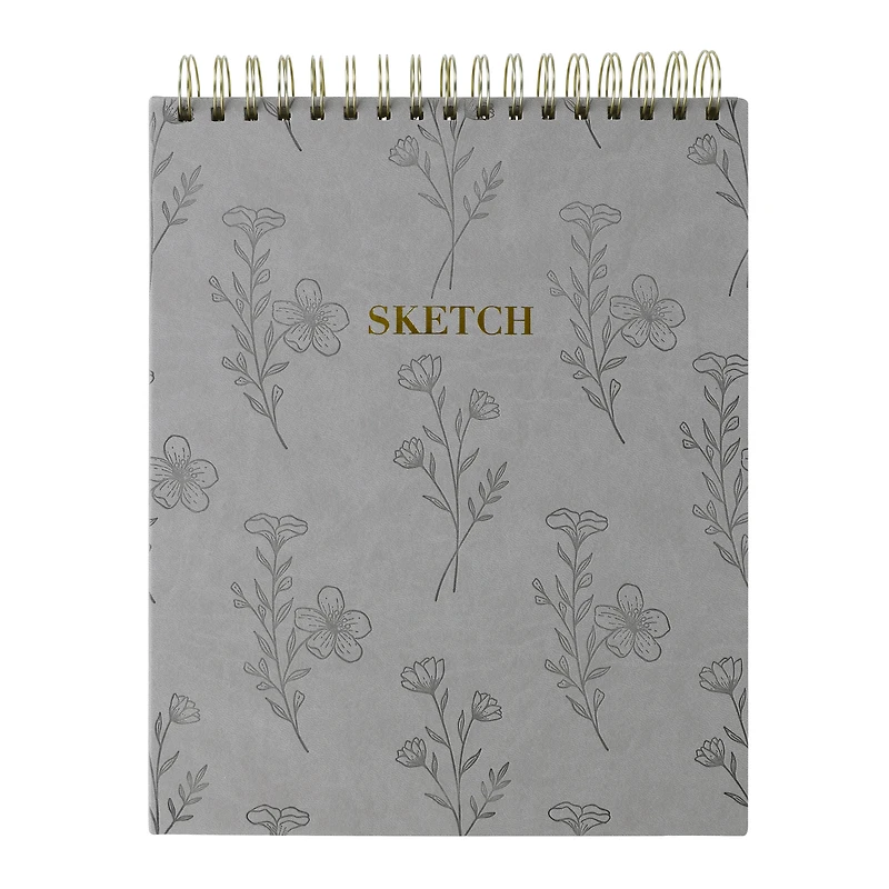 top-spiral sketch book 9in x 11in