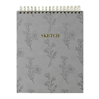 top-spiral sketch book 9in x 11in