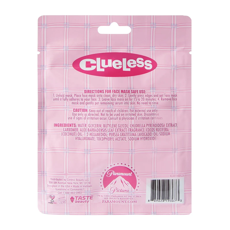 Licensed Character Scented Face Mask