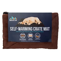 Self-Warming Pet Crate Mat 19.2in x 15.3in