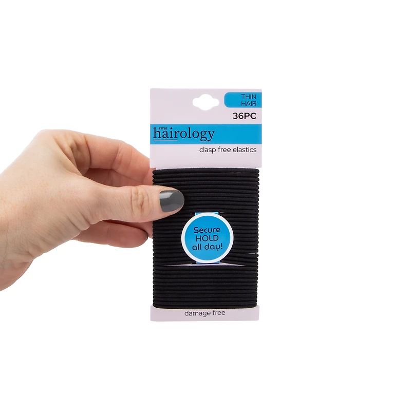 Clasp Free Elastics Band 36-Count