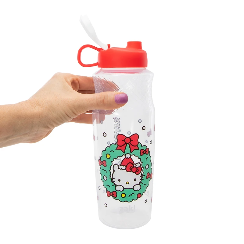 Hello Kitty® Holiday Water Bottle 30z