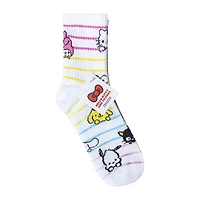 Juniors Hello Kitty And Friends® Mid-Crews Socks 2-Pairs