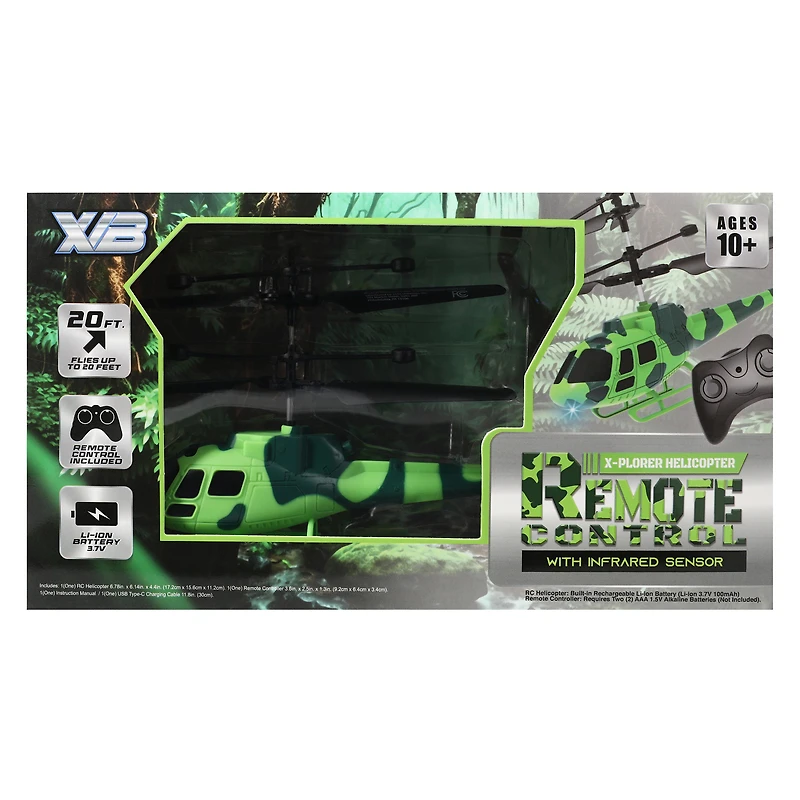 XVB® X-plorer Remote-Controlled Helicopter With Infrared Sensor