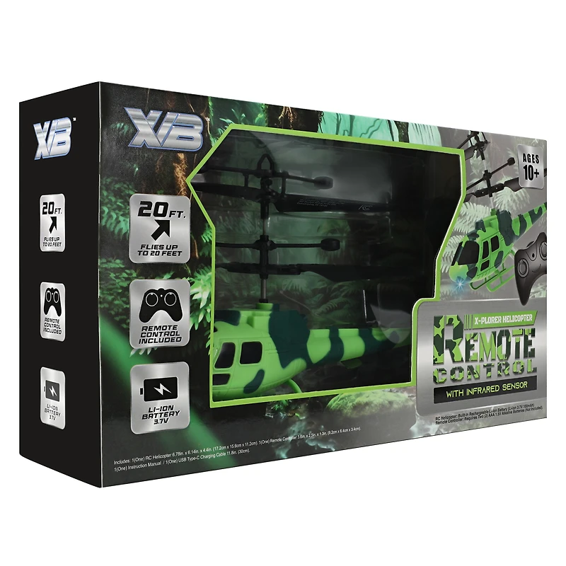 XVB® X-plorer Remote-Controlled Helicopter With Infrared Sensor