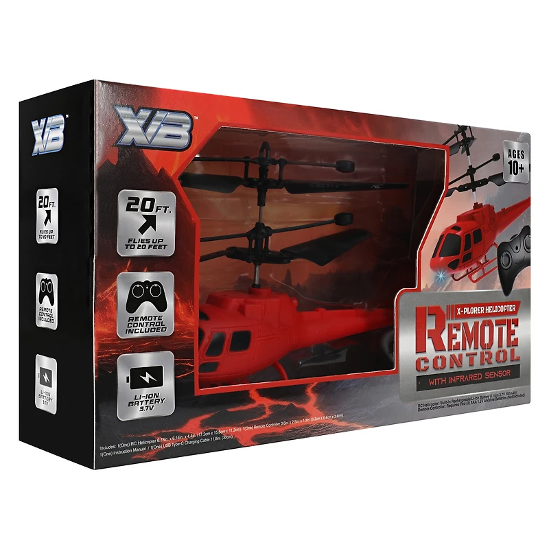 XVB® X-plorer Remote-Controlled Helicopter With Infrared Sensor