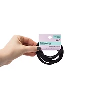 Black Extra Large Ponyos 6-Count