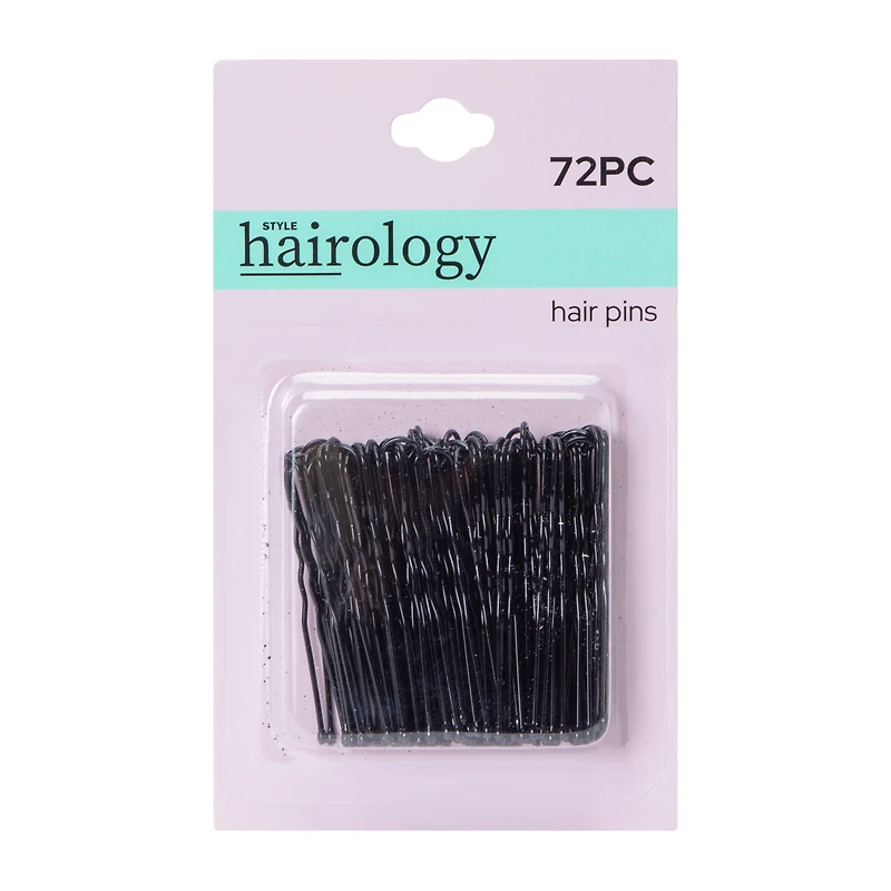Black Hair Pins 72-Count