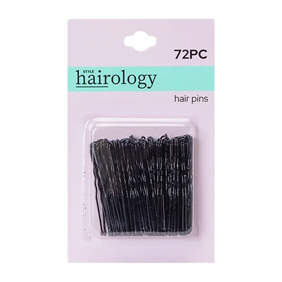 Black Hair Pins 72-Count