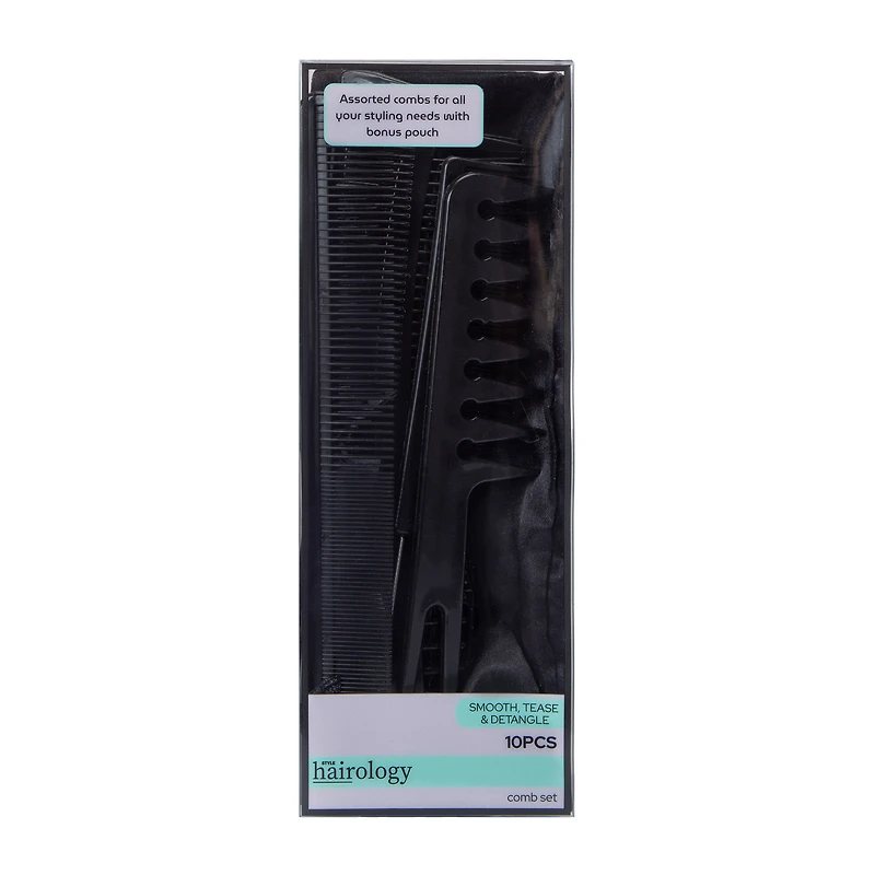 Black Comb Set 10-Count
