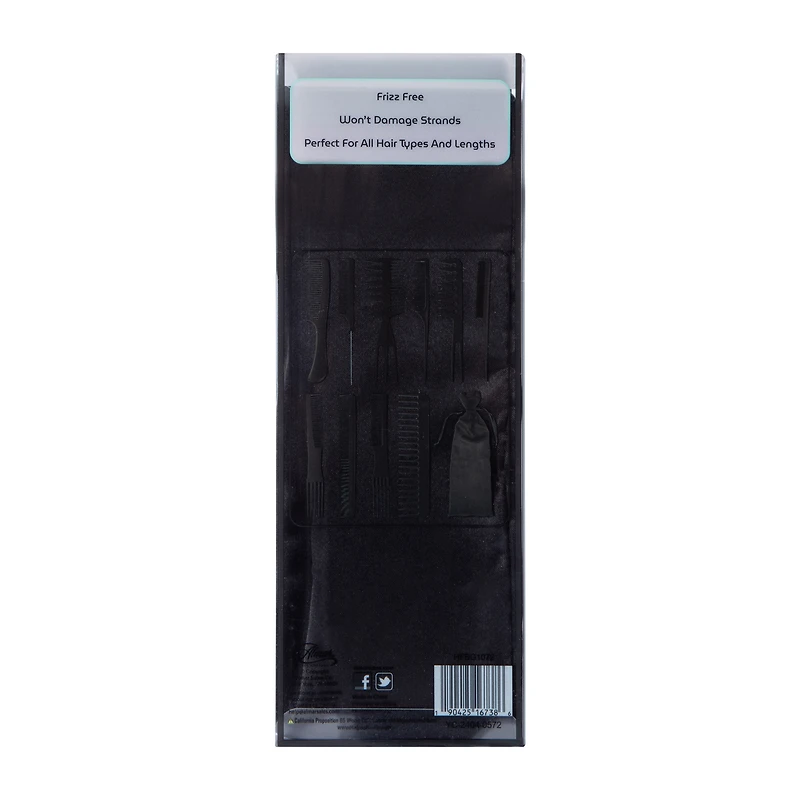 Black Comb Set 10-Count