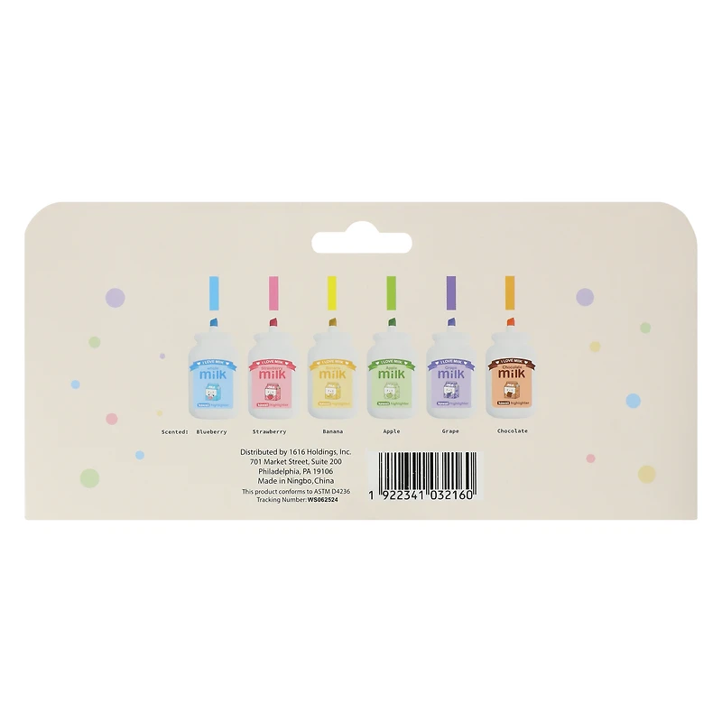 Milk Highlighters 6-Pack Set