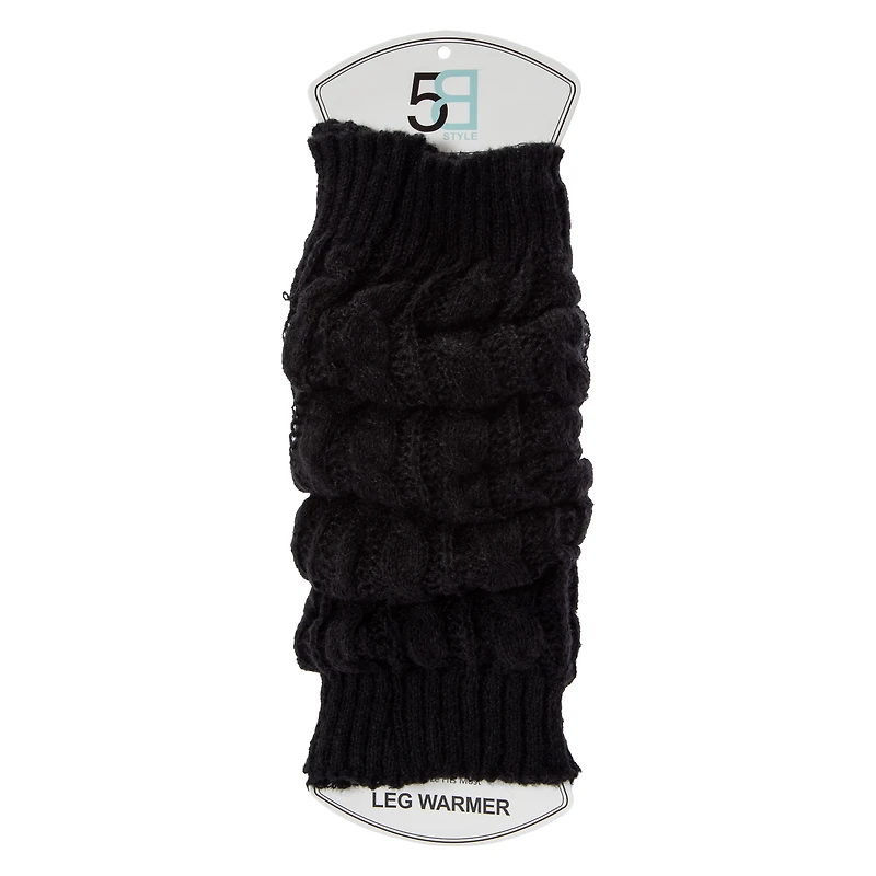Cable Knit Leg Warmers