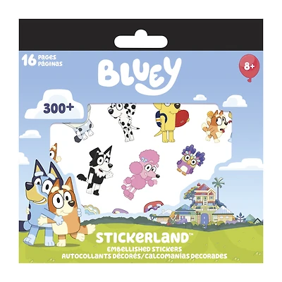 Stickerland™ Embellished Character Stickers 16-Pages