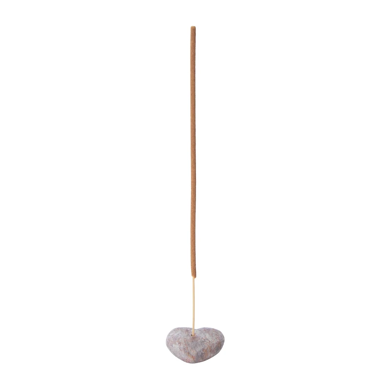 Heartstones Incense Sticks With Soapstone Holder