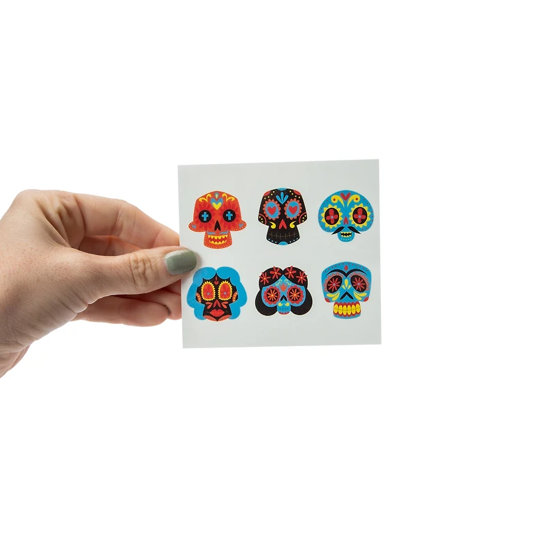 Face and Body Glow Stickers Pack 4-Sheets