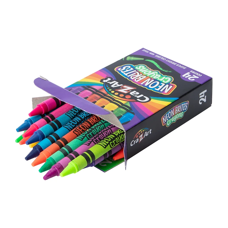 Cra-Z-Art® Neon Brites Crayons 24-Count