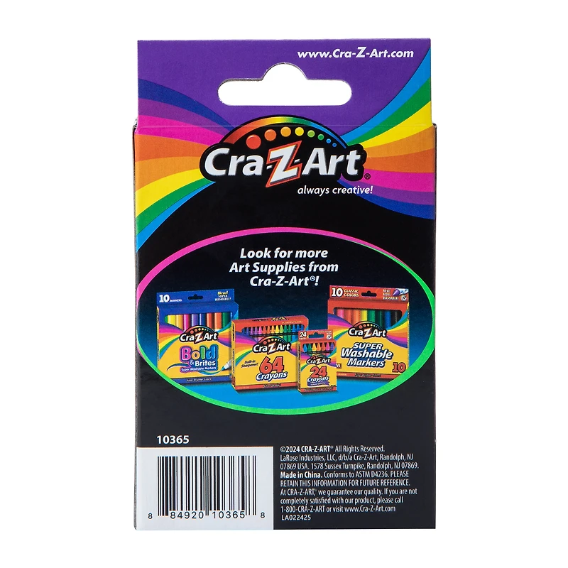Cra-Z-Art® Neon Brites Crayons 24-Count