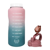 Mayim Ombre Motivational Water Bottle 64oz