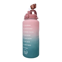 Mayim Ombre Motivational Water Bottle 64oz