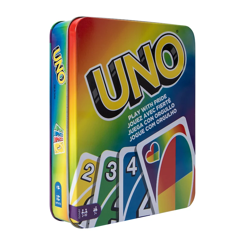 Uno® Play With Pride Playing Cards Tin