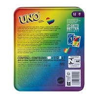Uno® Play With Pride Playing Cards Tin