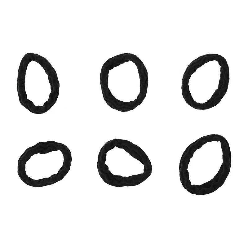 Wavy Damage-Free Ponyos Elastics 6-Count