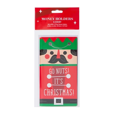 Festive Money Holders 5-Count