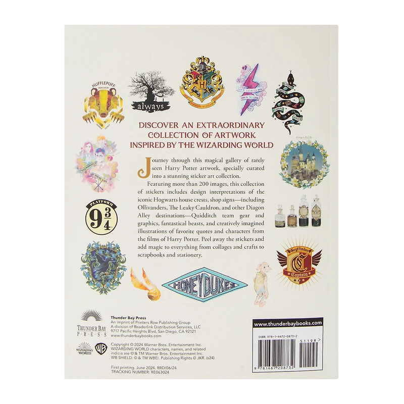 Harry Potter World of Stickers Book