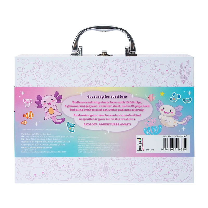 Cute Axolotls Activity Case