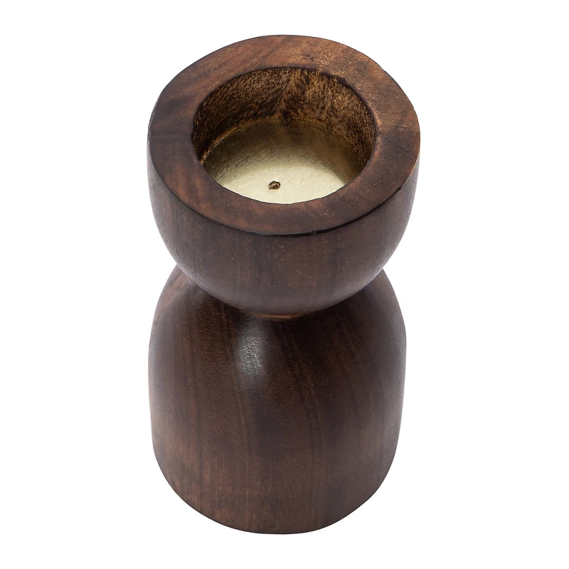 Wooden Candle Holder