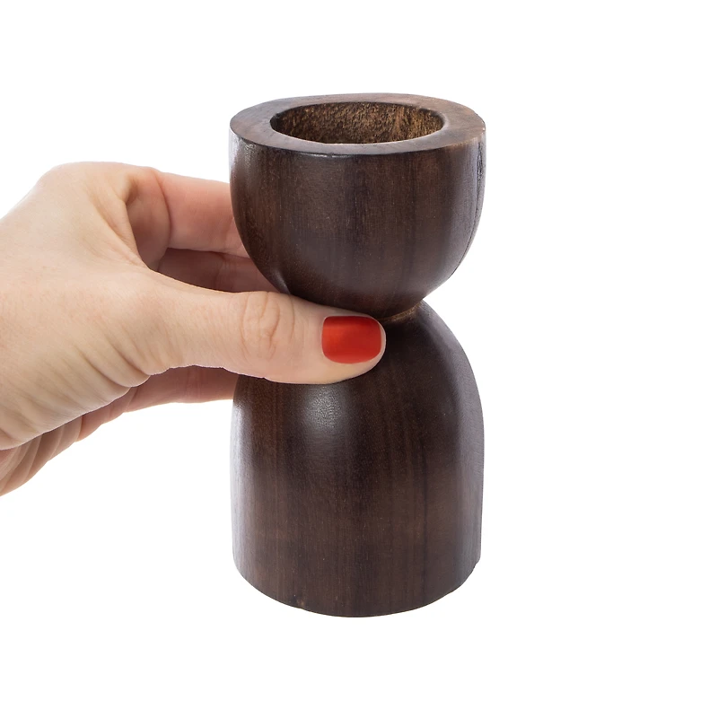 Wooden Candle Holder