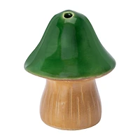 Ceramic Crackle Mushroom Incense Holder
