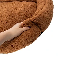 Pawsitively Fun! Sherpa Dog Bed