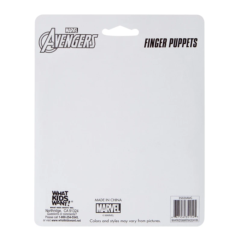 Character Finger Puppets 5-Piece