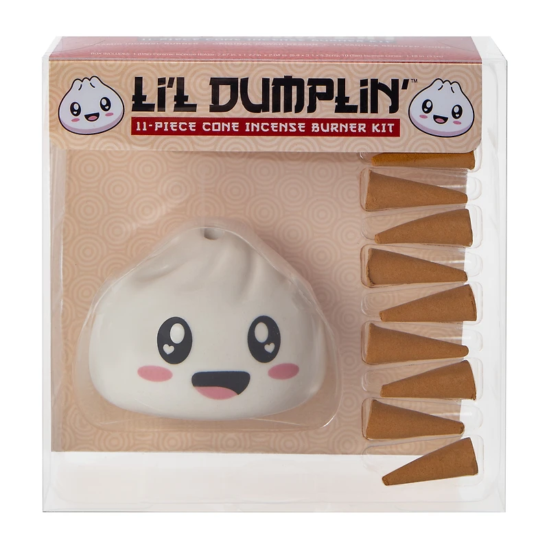 Lil Dumpling™ Cone Incense Burner Kit 11-Pieces