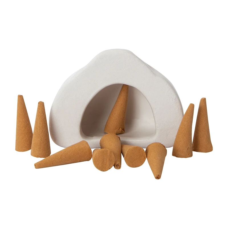 Lil Dumpling™ Cone Incense Burner Kit 11-Pieces