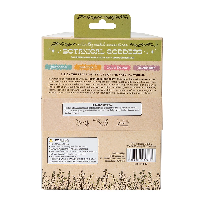 Botanical Goddess Incense Set