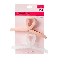 Soft-Touch Claw Clips 2-Count