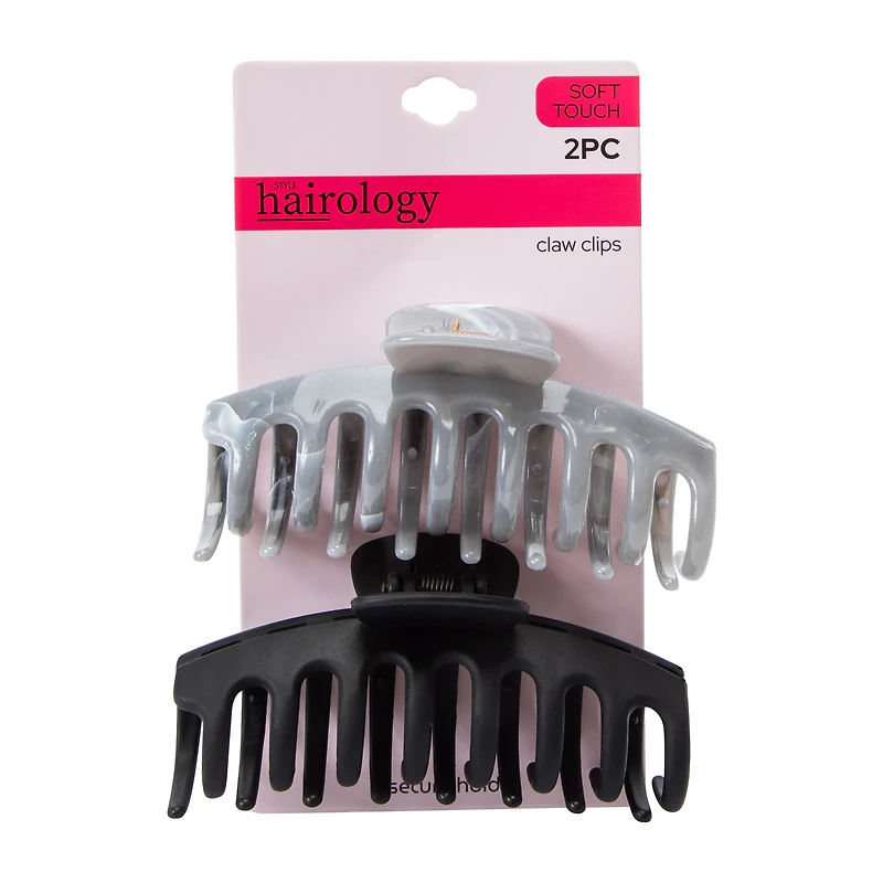 Mixed Barrel Claw Clip 2-Pack