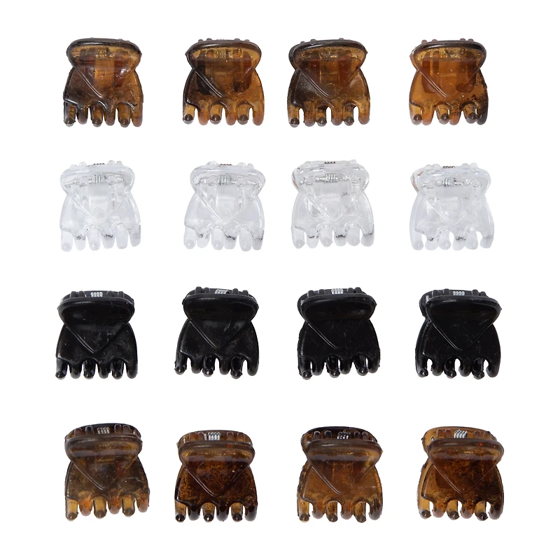 Style Hairology Claw Clips 16-Pack