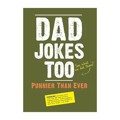 Dad Jokes Too: Punnier Than Ever Book