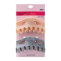 Marbleized Hair Claw Clips 2-Pack