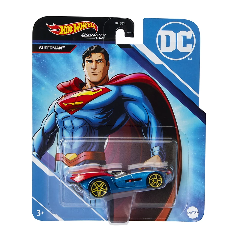 Hot Wheels® DC™ Character Cars™ (Styles May Vary)