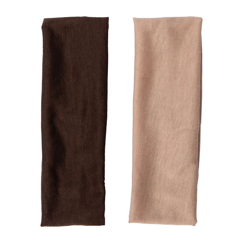 Soft & Stretchy Headwraps 2-Count