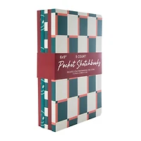 5-Count Pocket Sketchbooks 6in x 9in