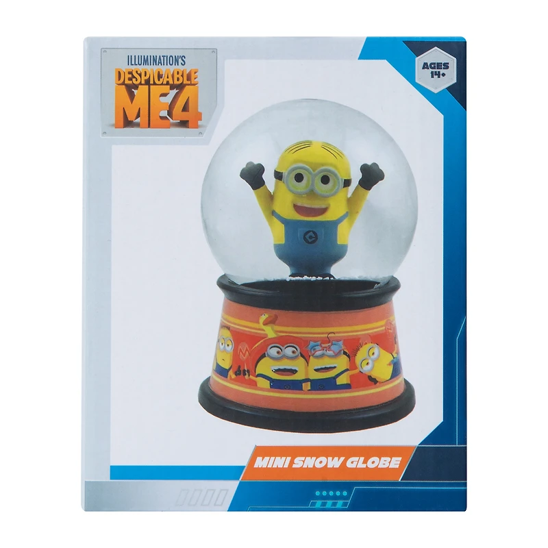 Despicable Me 4 Minions Mini Snow Globe